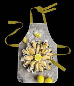 фартук Мидии с лимоном